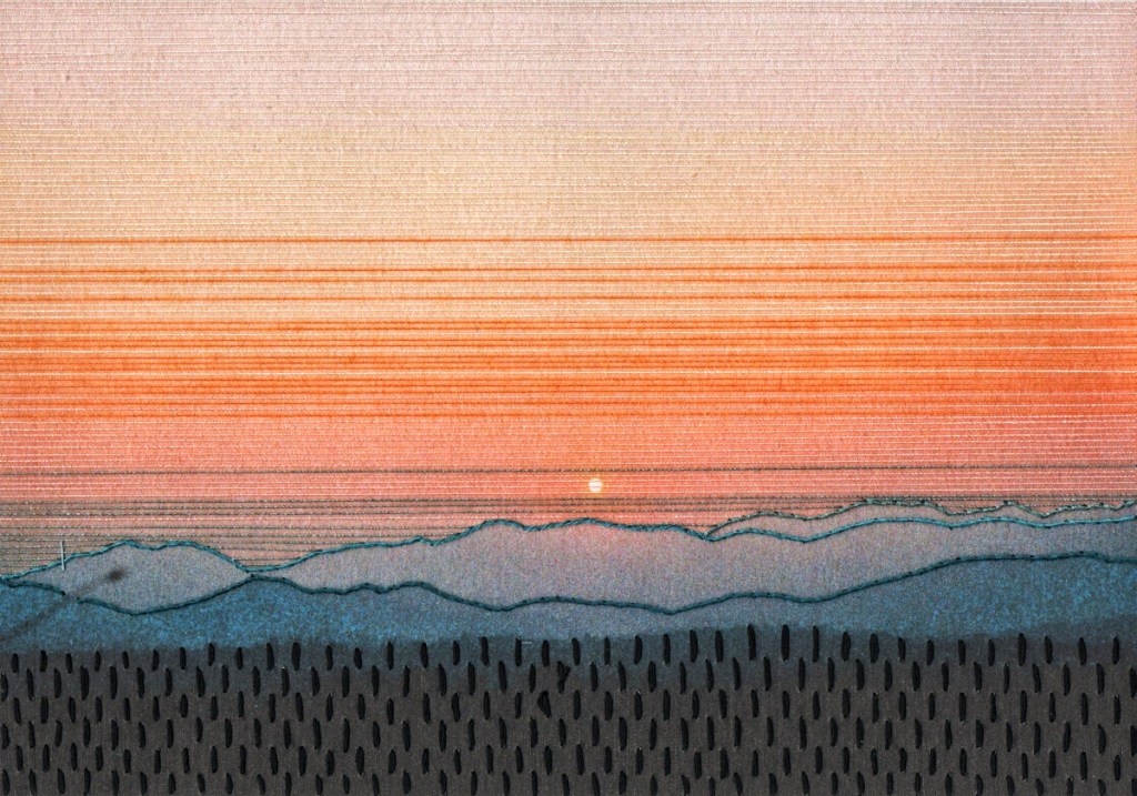 Embroidered Thailand (Pai) | embroidered&nbsp;photograph