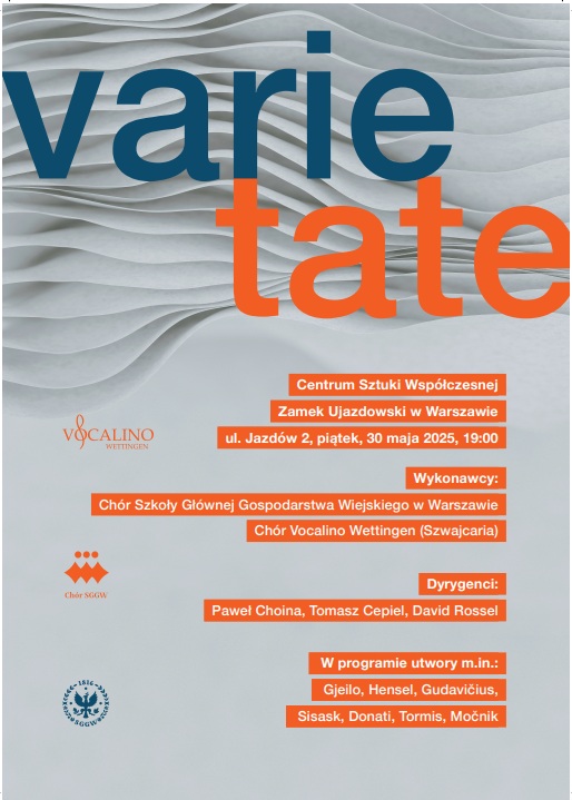 Upcoming concerts in Prague and Warsaw with Vocalino&nbsp;Wettingen